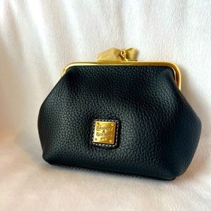 Dooney & Burke Coin Purse Black - NEW WITH TAGS